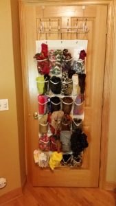 scarves organized