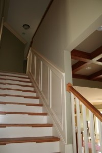 stair wainscot details 