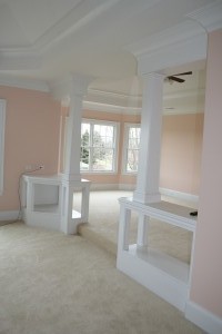 Master bedroom sitting area   