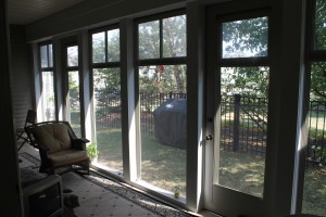 Patio after from inside       